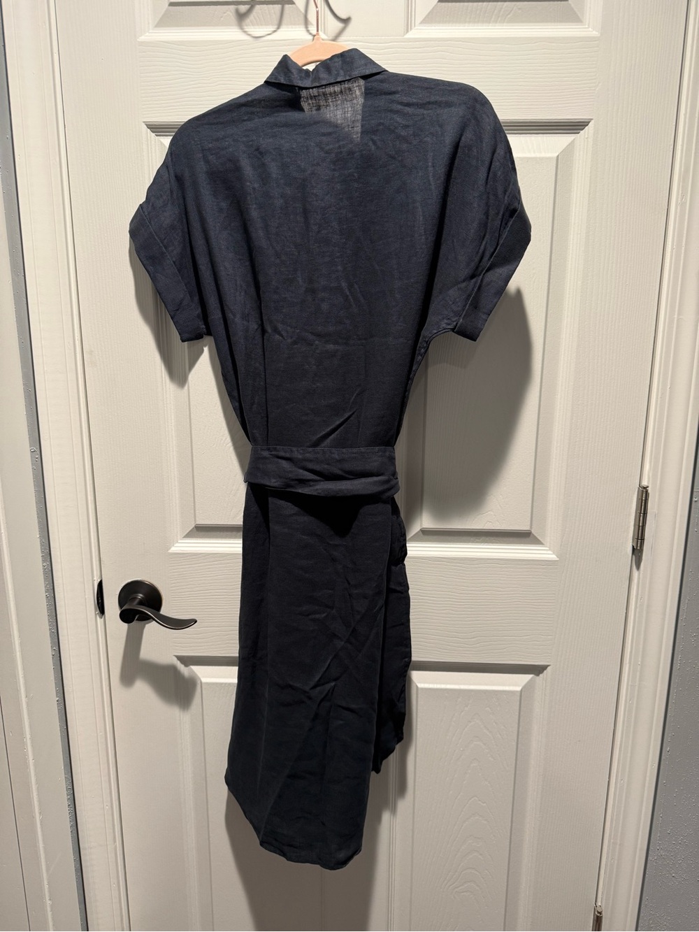 NWT Ralph Lauren Dark Navy Button-Up Dress - Picture 4 of 4